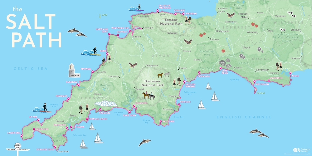 the salt path map