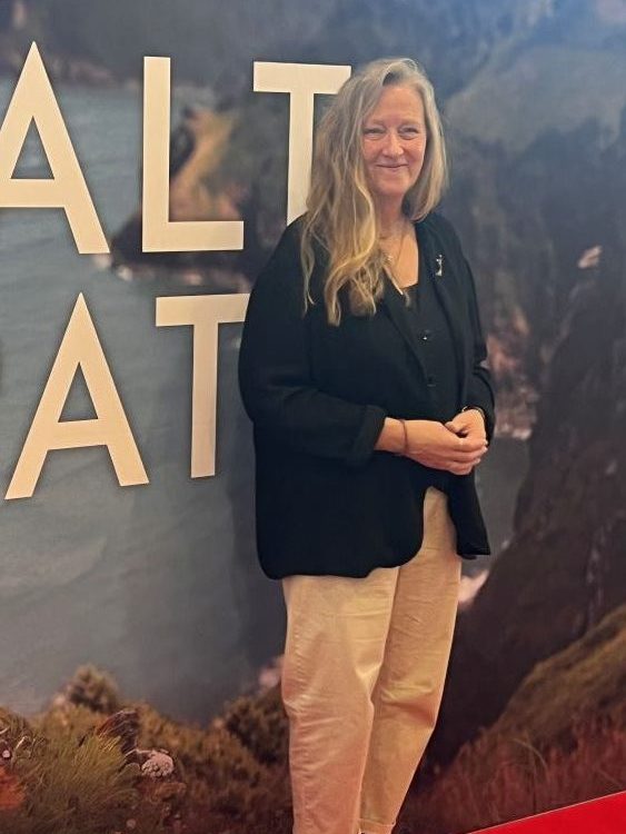 Raynor Winn at The Salt Path Premiere