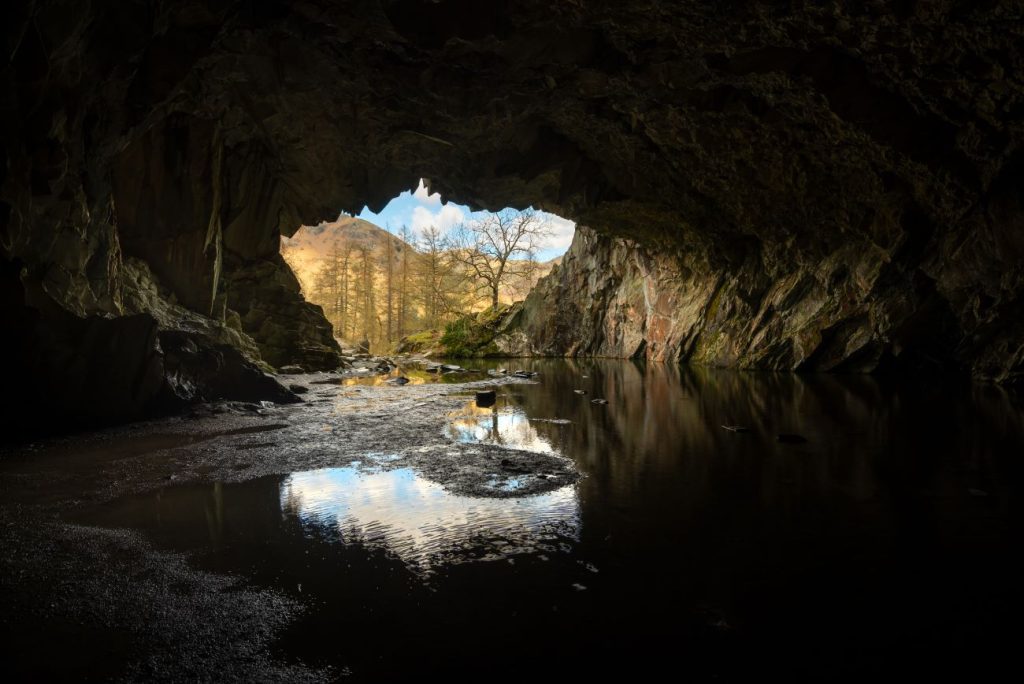 Rydal Cave Circular Walk map and route