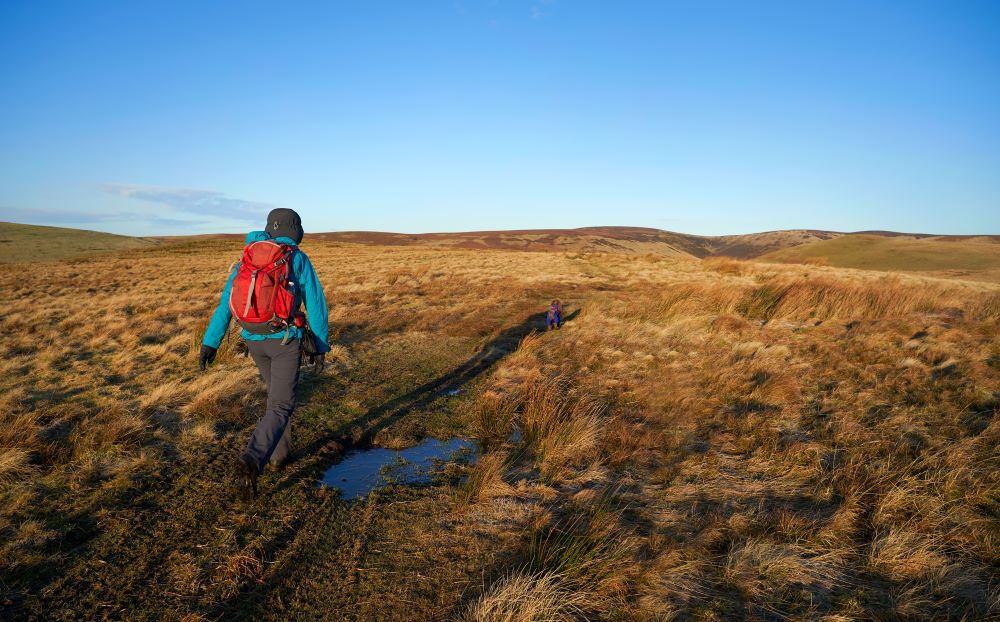 Northumberland Cheviot mountains solo female hiker 1