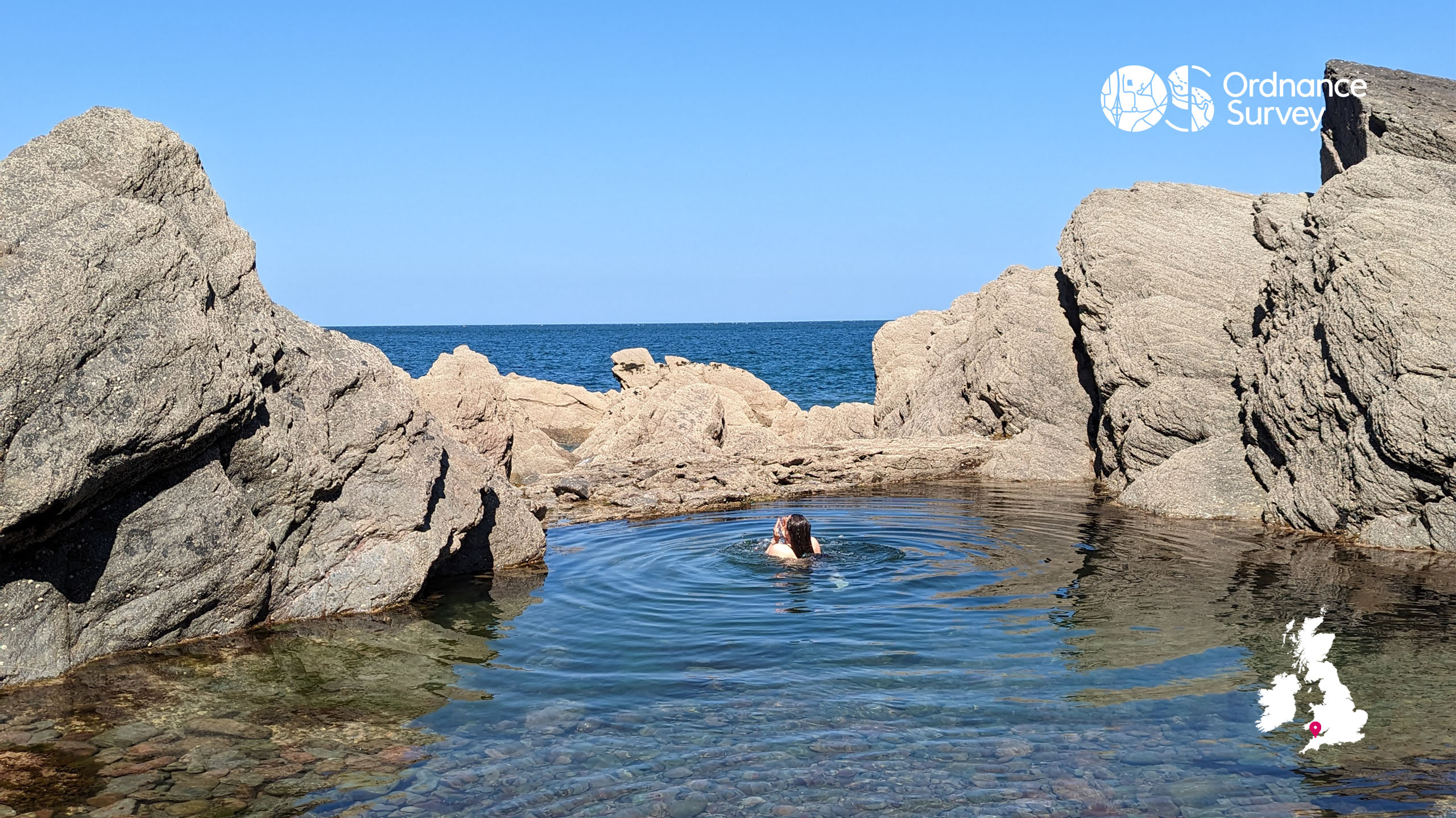 Tidal Swim at Woodly Bay