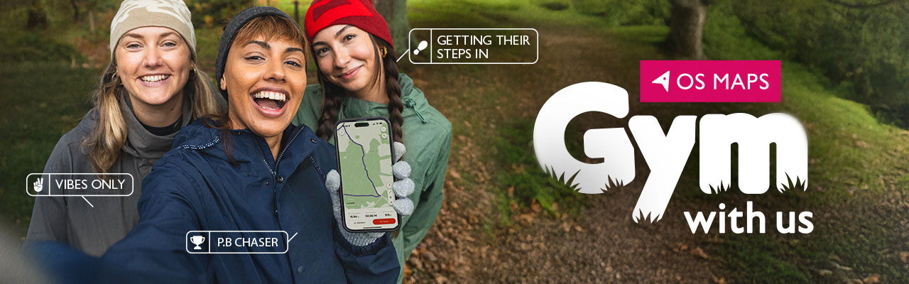 Gym With Us: OS Maps