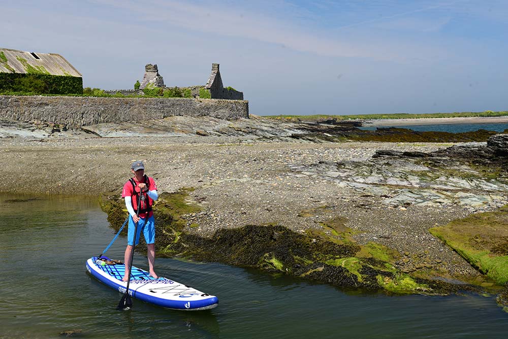 SUP on Anglesey 