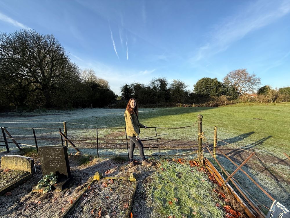 The site where Eleanor died in Harby 