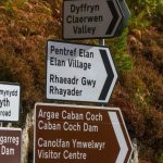 Welsh Place Names Sign Post