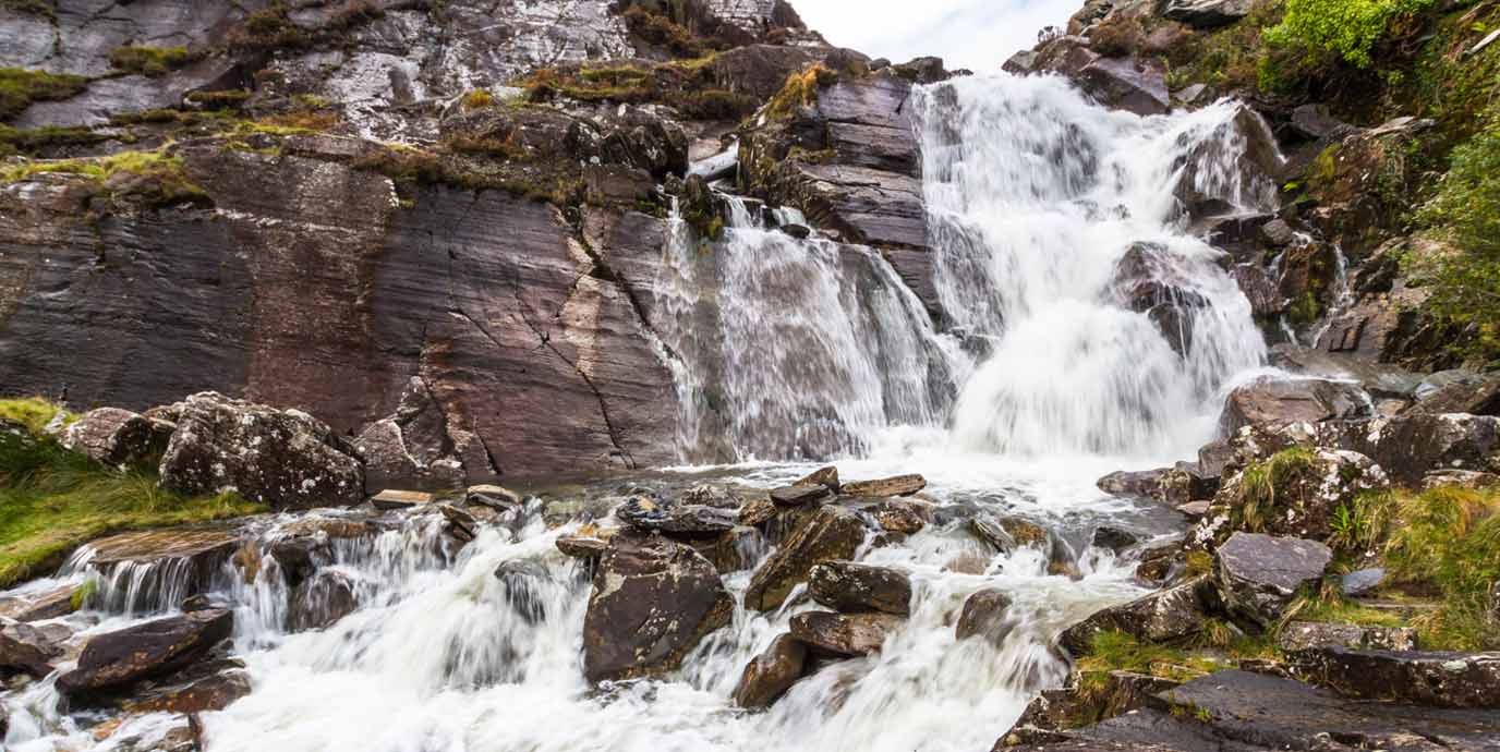 Cwmorthin Waterfall