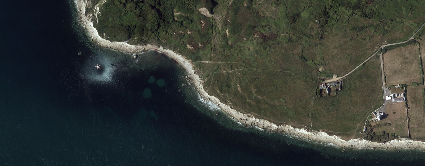 Watershoot Bay aerial imagery