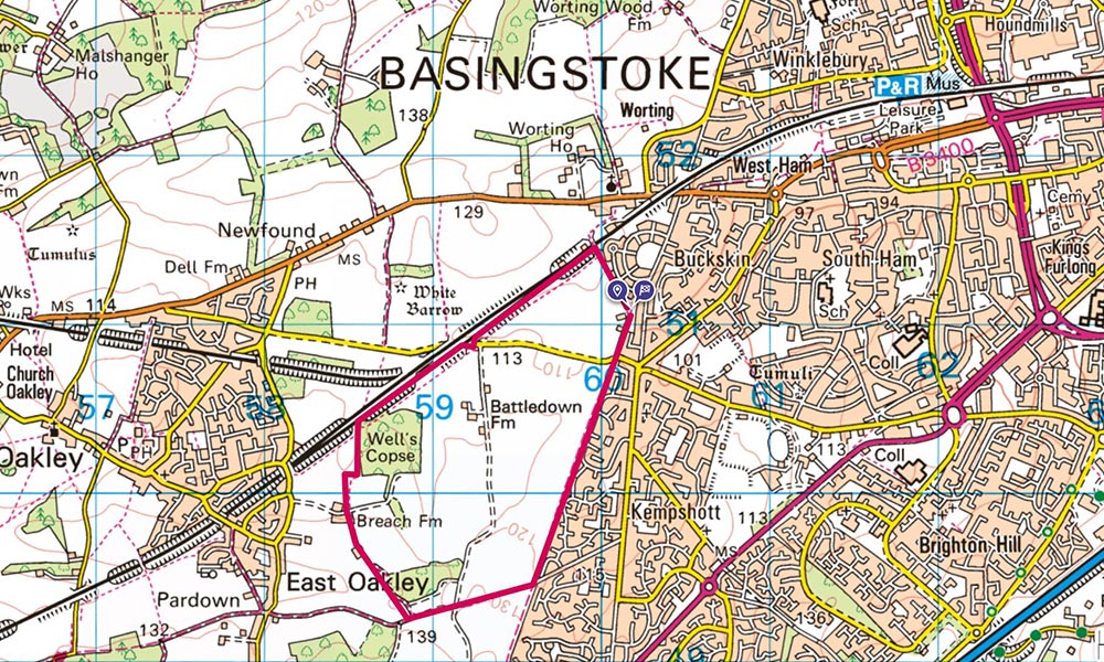 Basingstoke short walk