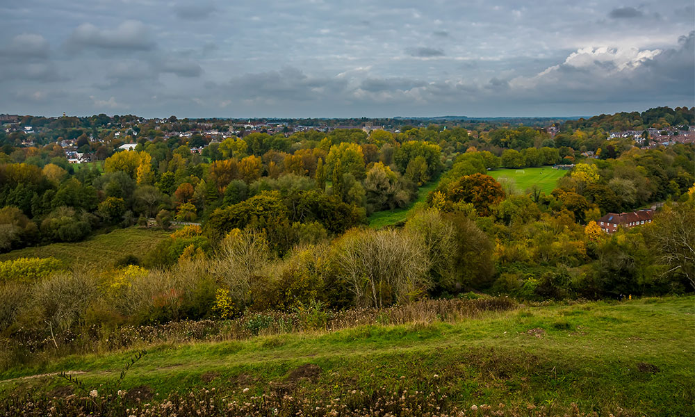 View from St Catherine’s Hill