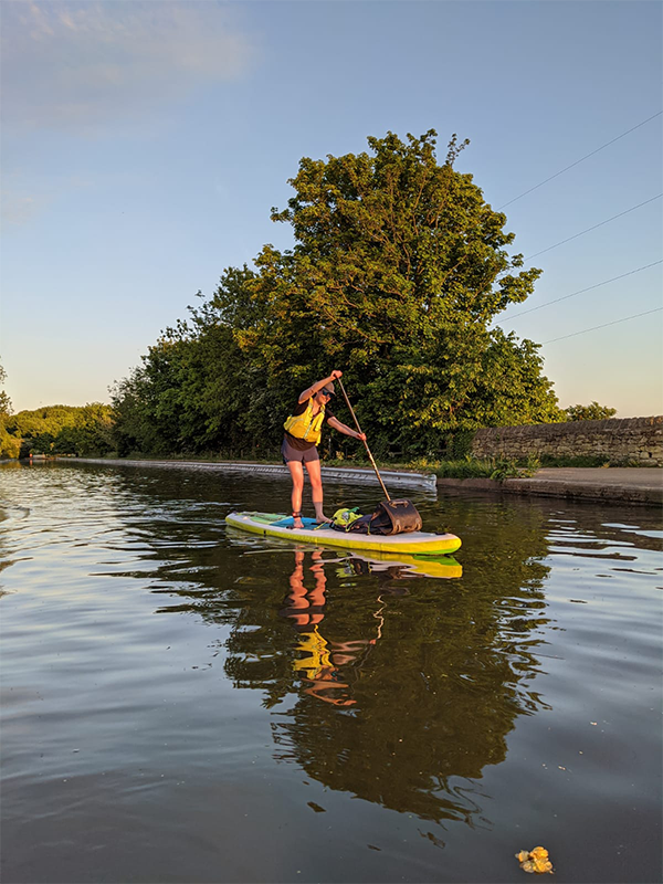 sunset paddle