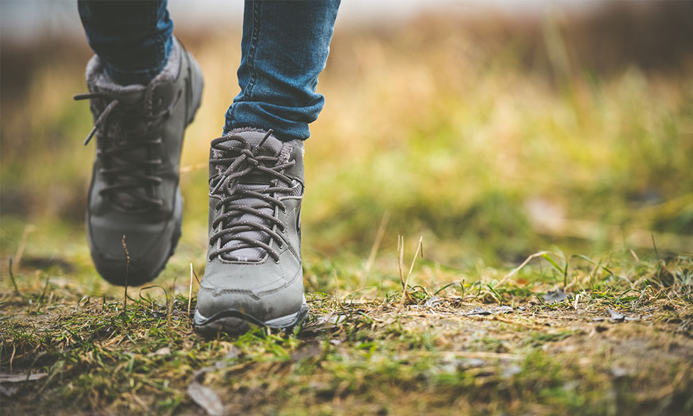 walking and hiking boots 