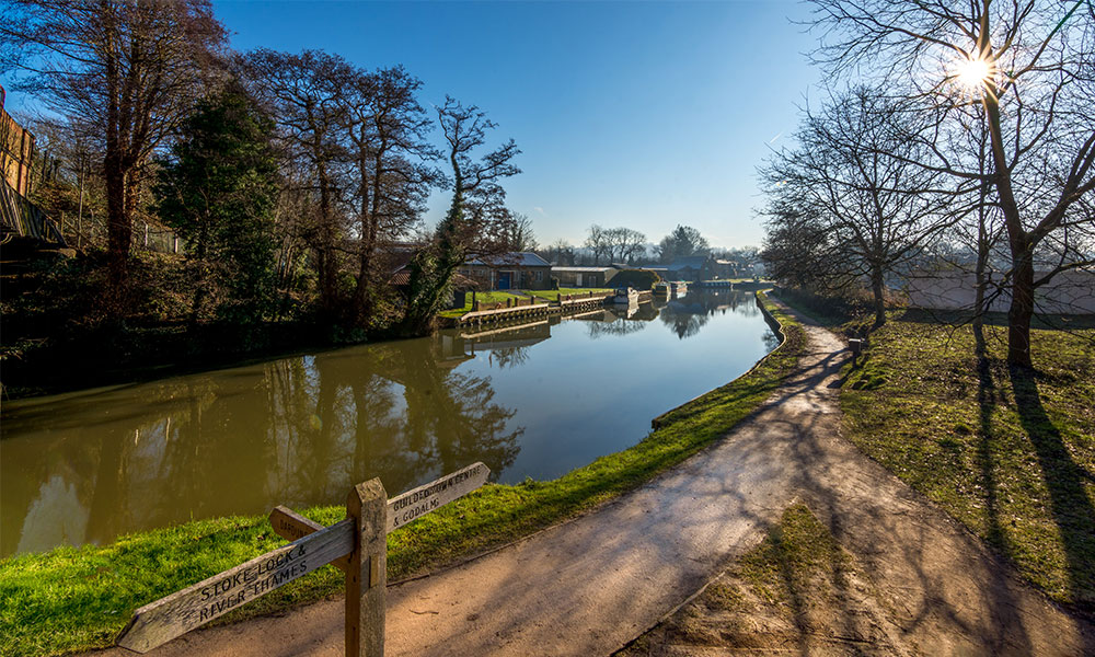River Wey in Guildford