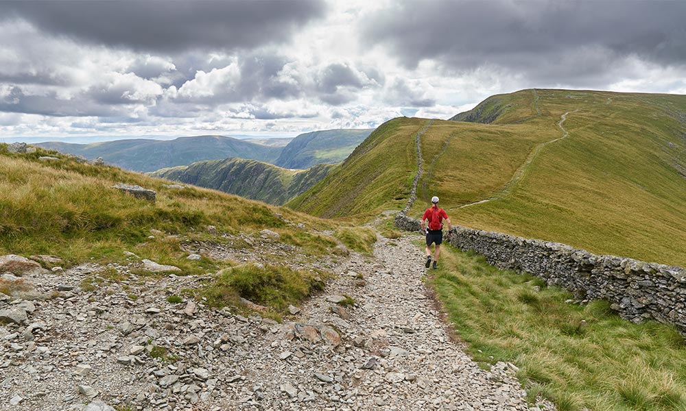 Trail running in the Lake District 