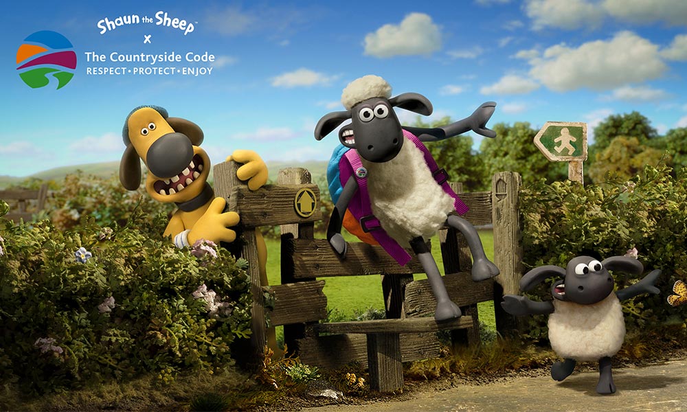 Shaun the sheep and the Countryside Code 