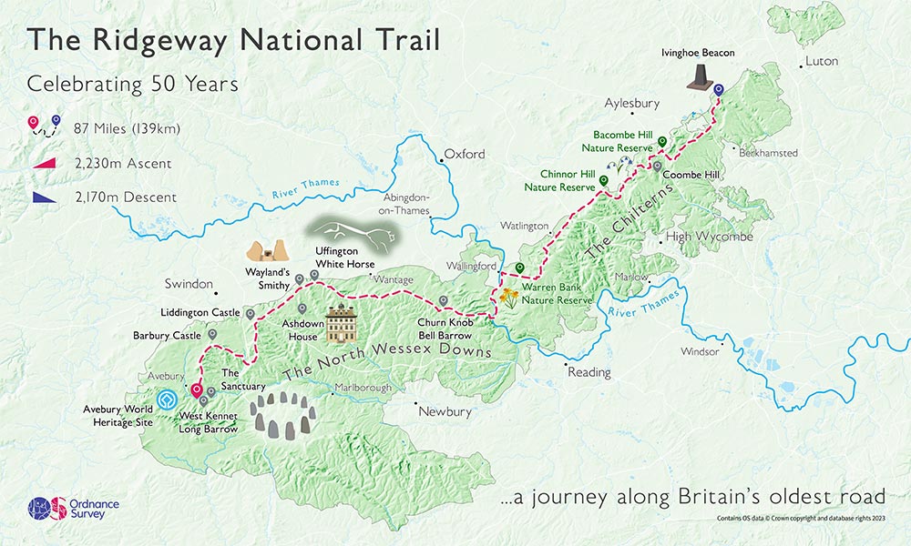 the ridgeway map