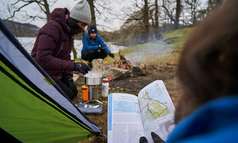 OS Pathfinder guide camping