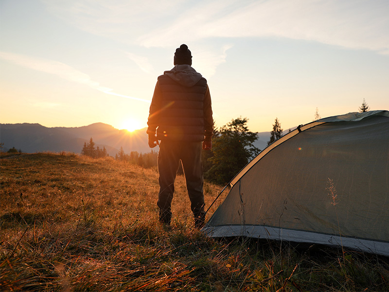 wild camping wellbeing