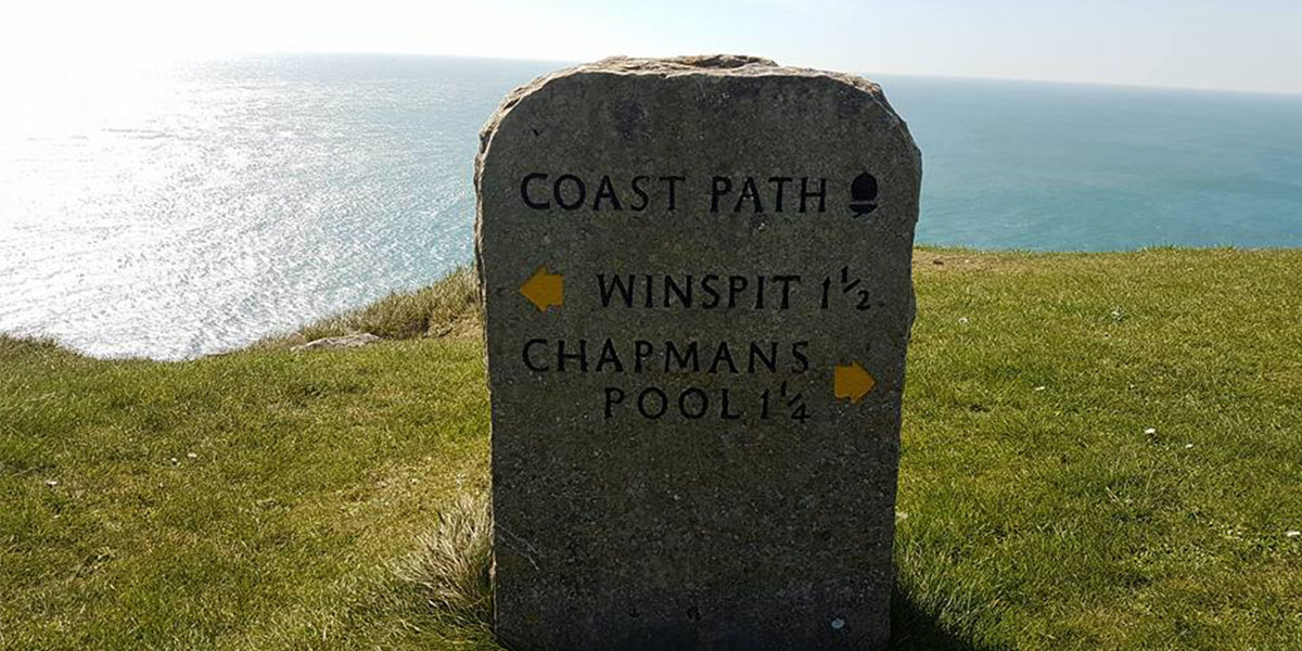 Stone Coast Path markers