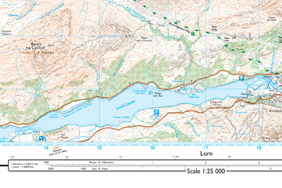 Road Map Scale