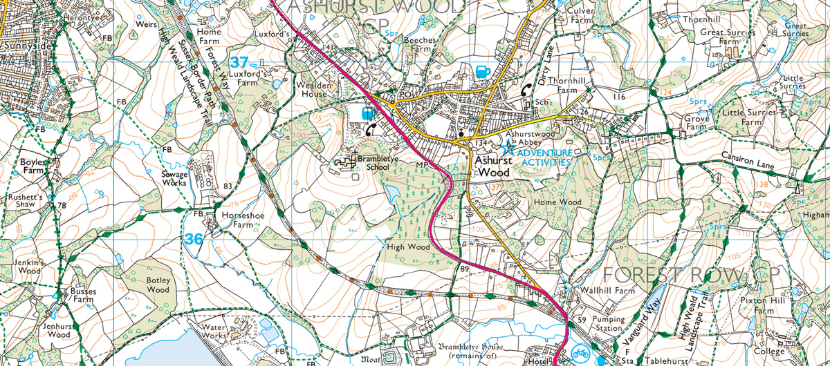 Os Footpath Maps Free How To Find Easy Walking And Cycling Routes Using Dismantled Railway Lines