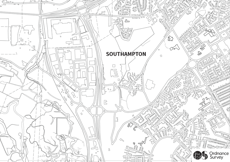 Southampton - 1:5 000
