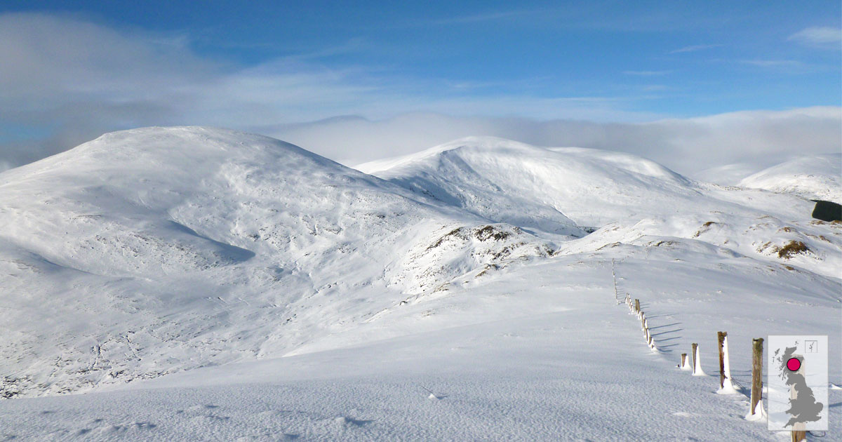 Ben Earb and Meall a' Choire Bhuidhe, Cairngorms by Alan O'Dowd