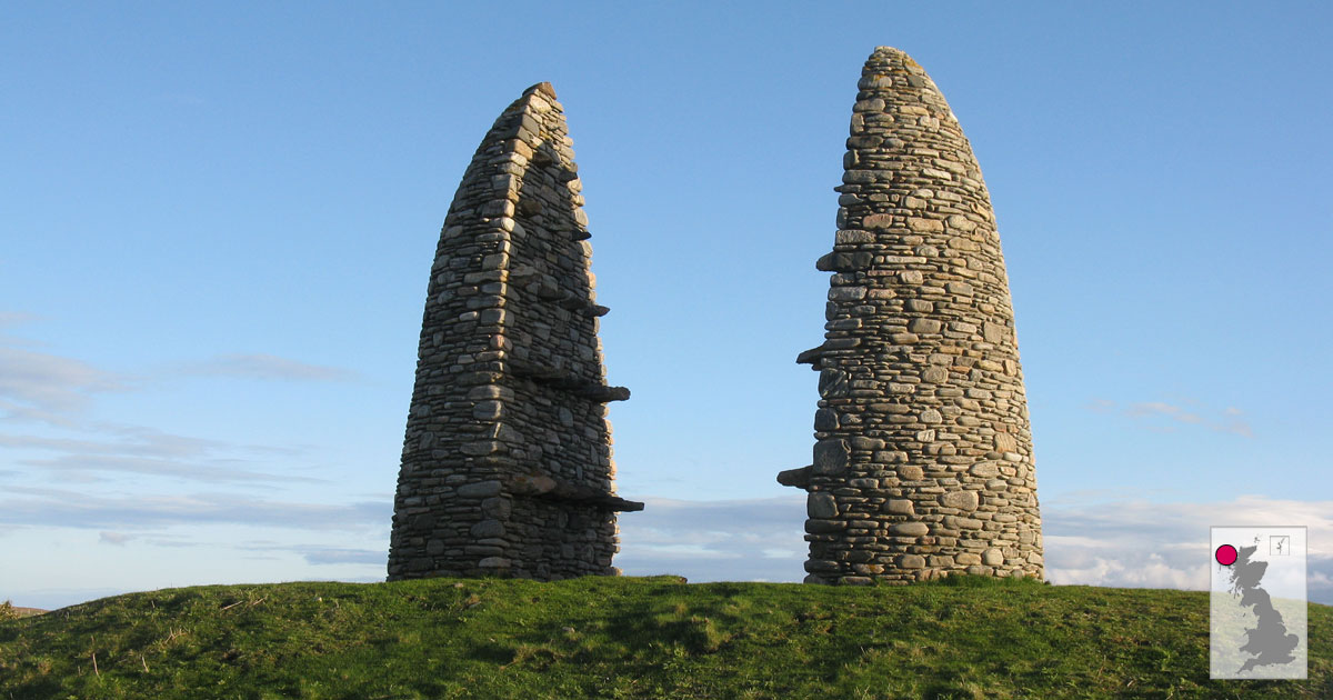Aignish Farm Raiders Monument, Isle of Lewis